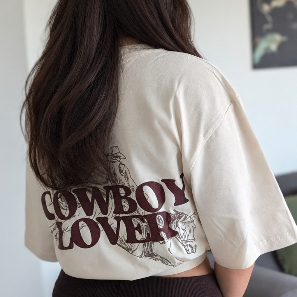 COWBOY LOVER Oversized T-Shirt